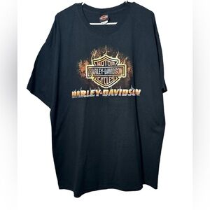 Harley-Davidson‎ Men's Short Sleeve Crewneck Shirt Size 2XL Aruba